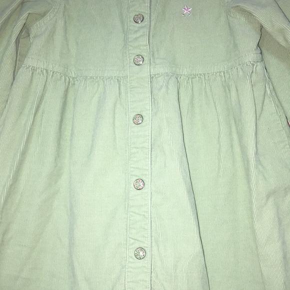 Old Navy light green corduroy dress size 2T - Picture 2 of 8
